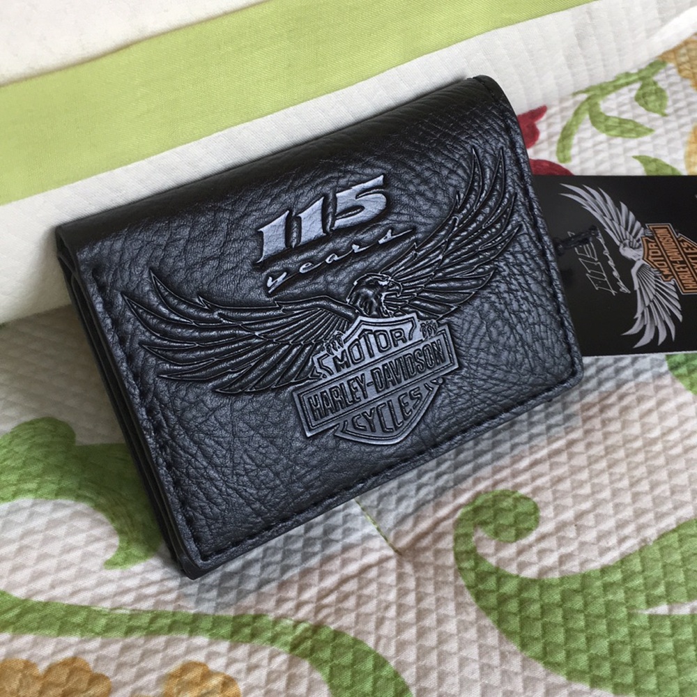 NWT Harley Davidson Tri-fold Wallet